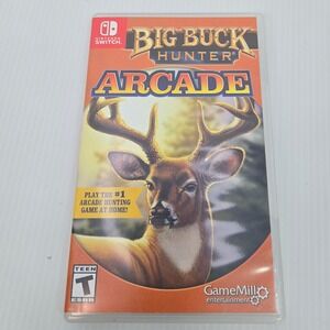 GameMill Big Buck Hunter Arcade Nintendo Switch Hunting Shooter Game Teen NTSC